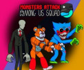 Monsters Attack Among Us Squad