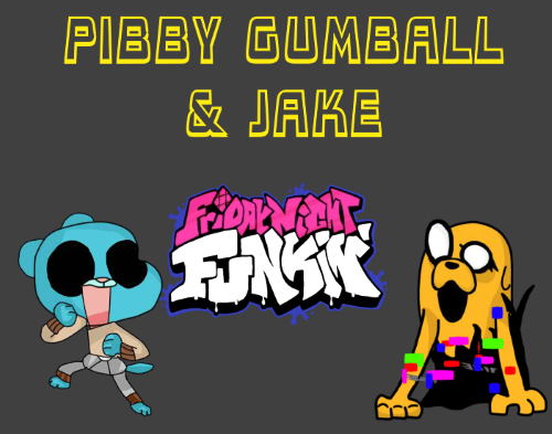 Friday Night Funkin' Pibby Apocalypse Official Mod  Pibby Finn, Gumball,  Jake (FNF/Pibby/New) 