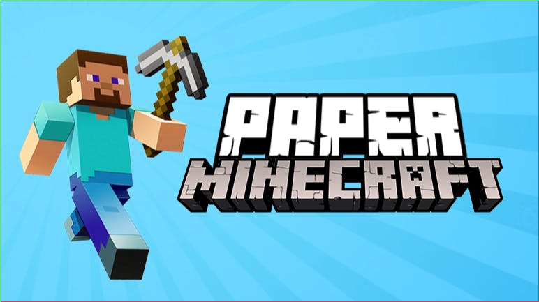 Minecraft Paper model Paper model Arcade game, minecraft