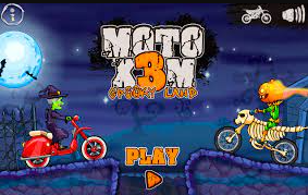 Moto X3M Level 1-25 Halloween edition android, Ios game Mod Apk