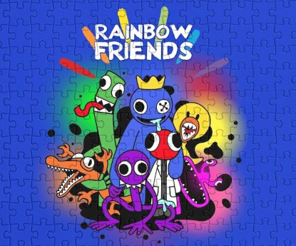 Blue Rainbow Friends Png, Blue From Rainbow Friends Png, Rainbow Friends  Png, Instant Download